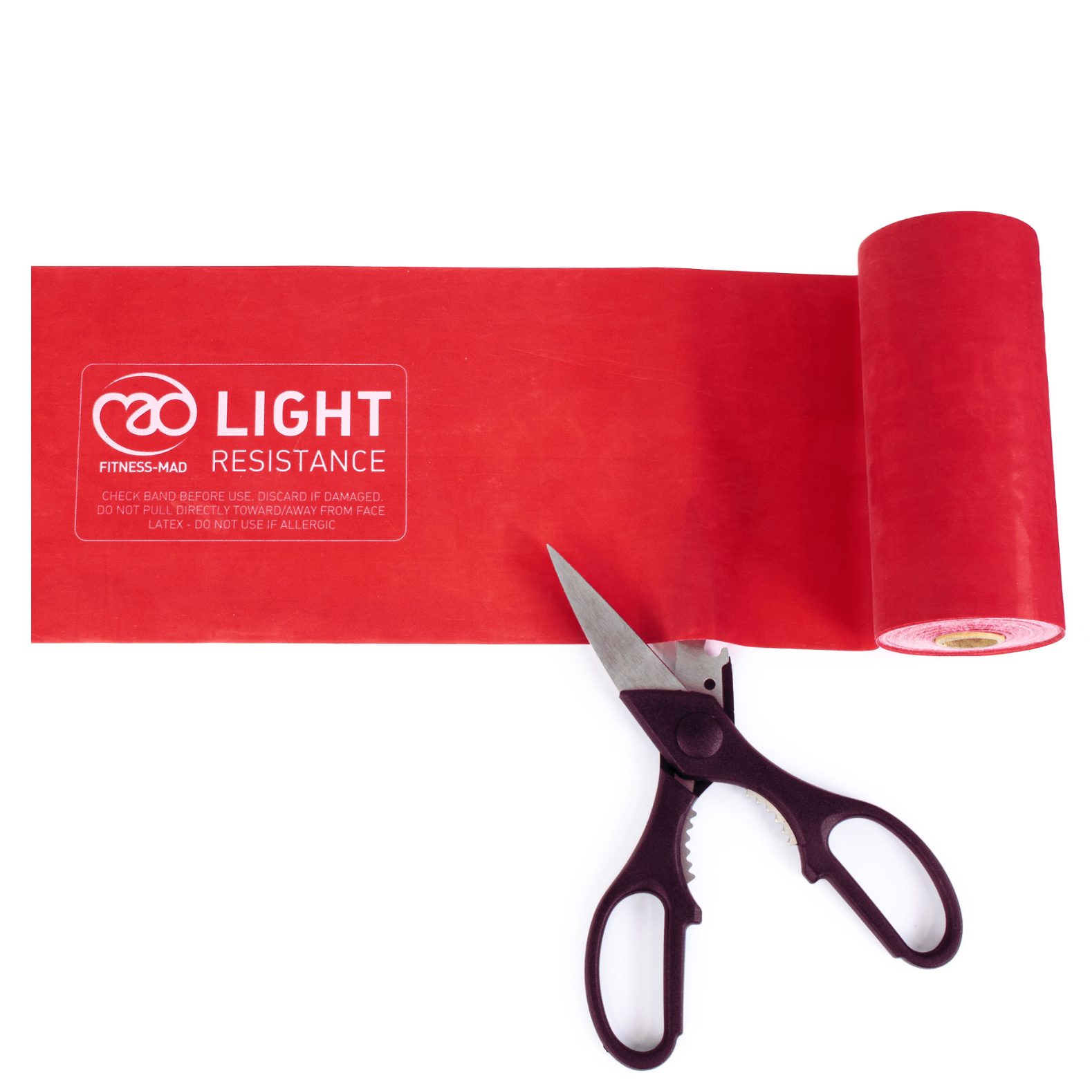 Deze rol weerstandsbanden is ideaal voor studio's die hun klanten hun eigen weerstandsbanden wil geven voor fitness, yoga of pilates. In de weerstand Light en kleur rood. Nu bij Yoga-Pilatesshop