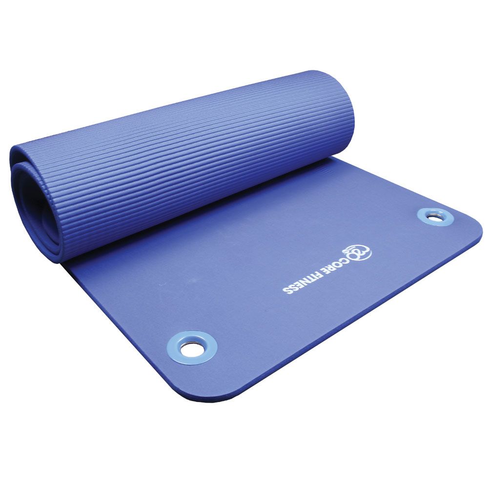 half acht stam straal Core fitness mat 10mm kopen? Doe dit bij Yoga-pilatesshop.nl