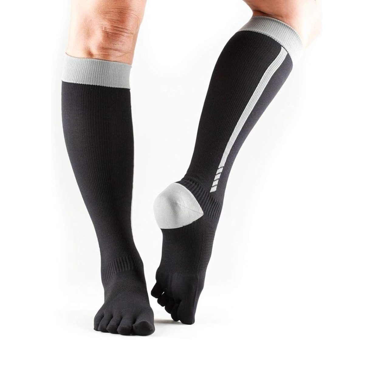 compressie sportsokken ToeSox sportsokken kopen die blaren tussen de tenen voorkomen; kijk eens bij yoga-pilatesshop