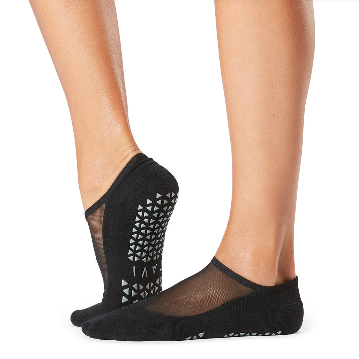 Chaussettes Anti-slip Maddie Ebony – Tavi Noir Chaussettes Anti-slip Maddie Ebony – Tavi Noir