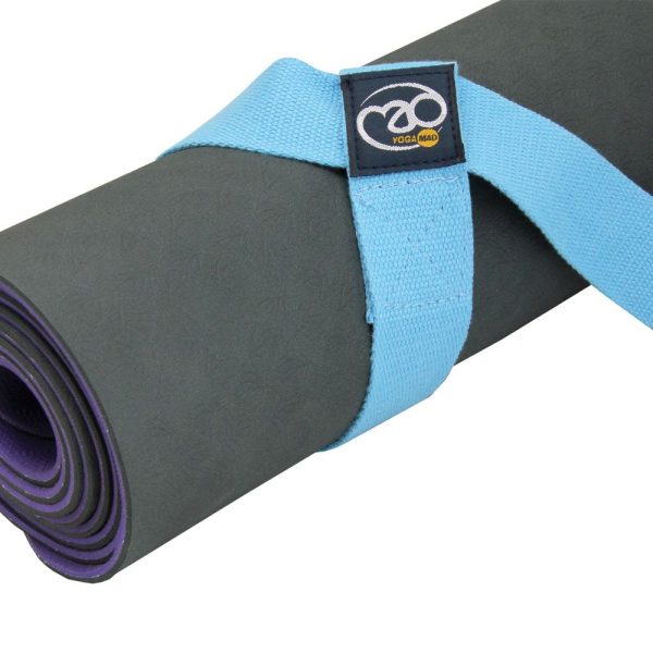neem je yogamat eenvoudig, gemakkelijk en snel mee met deze yoga mat draagriem