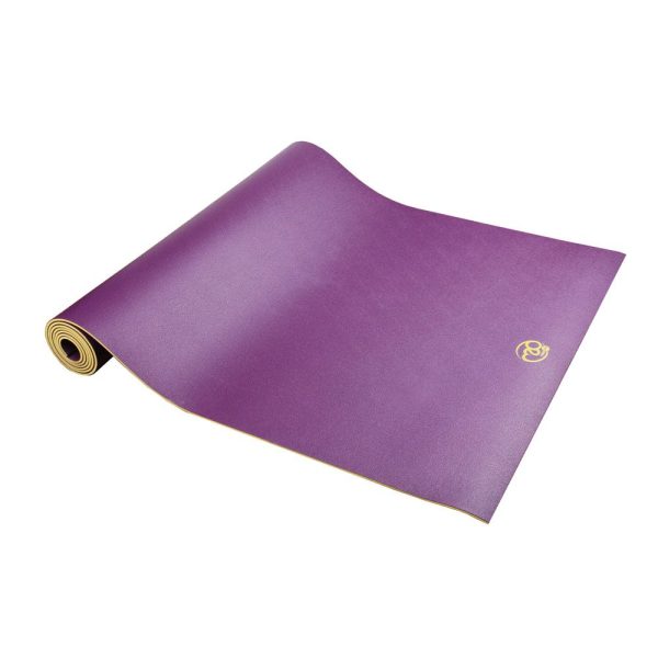 Yoga mat nodig? Deze yoga mat paars is 4 mm dik en biedt een fantastische grip!