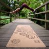 Deze yoga mat is gemaakt van kurk én te koop bij Yoga-Pilatesshop.nl