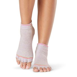 Antislip sokken zonder tenen Believe te koop bij Yoga-Pilatesshop.nl