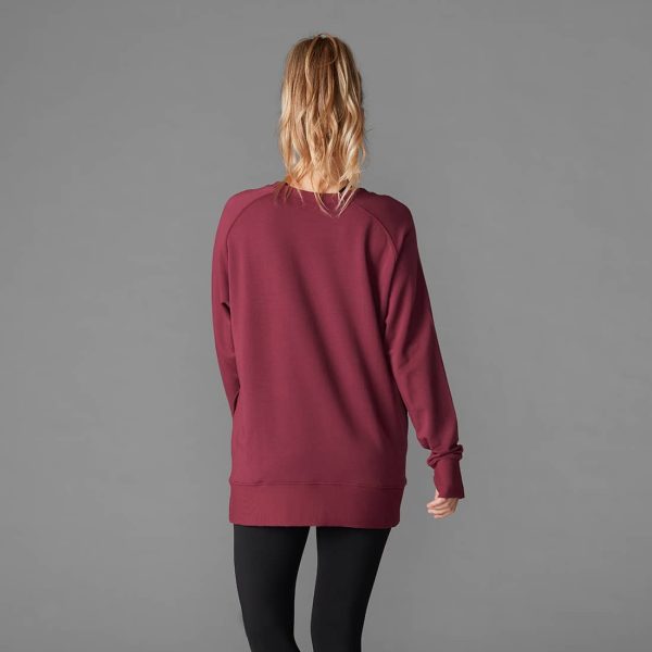 Cozy sweatshirt Garnet Tavi Noir nu verkrijgbaar bij Yoga-Pilatesshop.nl
