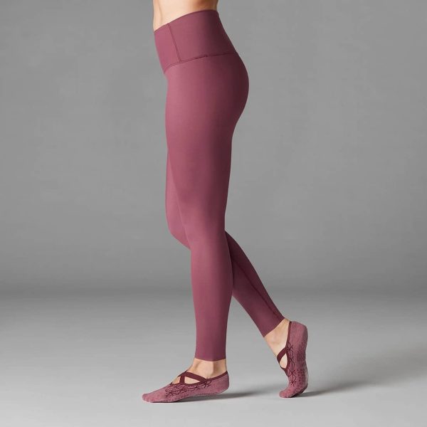 High waist sportlegging Garnet van het merk Tavi Noir nu verkrijgbaar bij Yoga-Pilatesshop