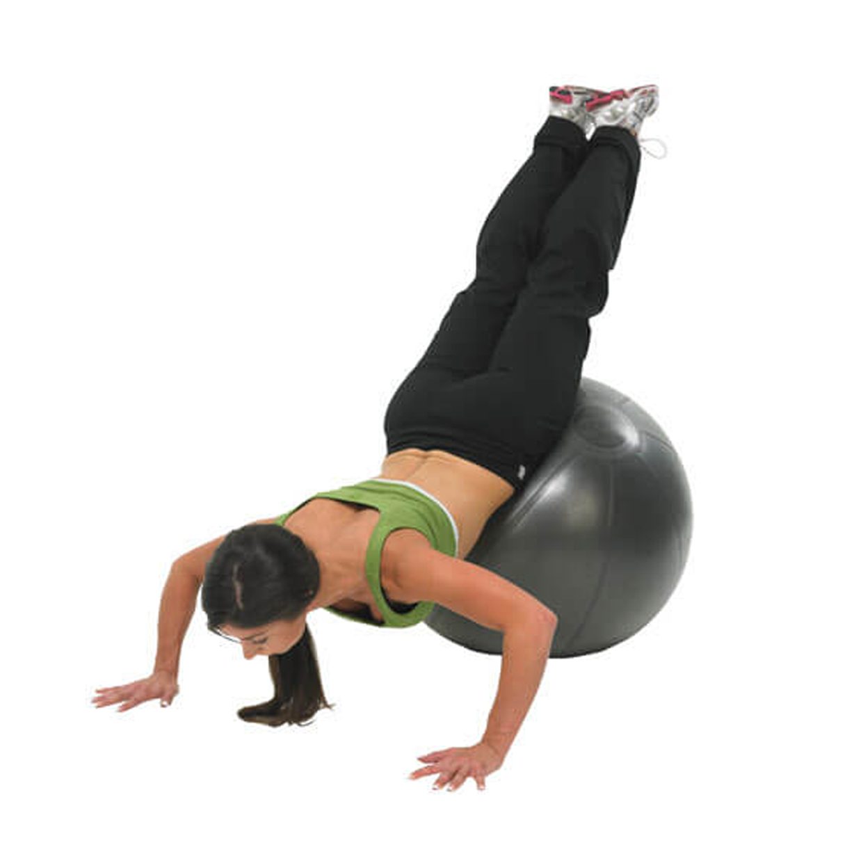 Vous pouvez utiliser le ballon d'exercice pour des exercices de fitness, mais aussi comme chaise