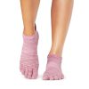 Anti-slip Anti-slip montantes avec orteils Anti-slip coloris Berry Space Dye - ToeSox