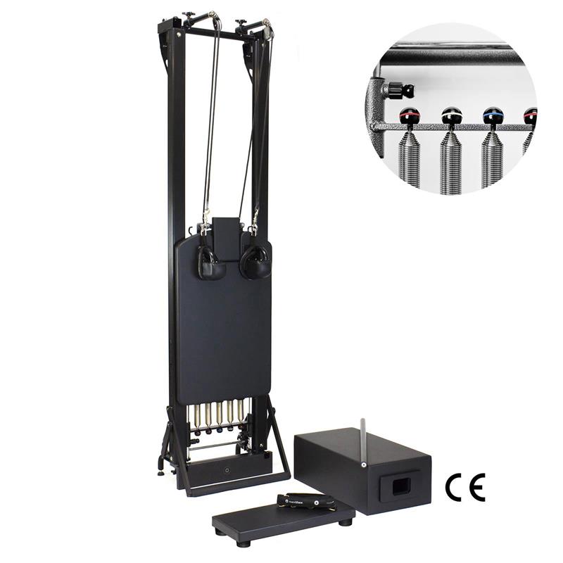 SPX® Max Reformer Bundle met Verticale Standaard en Hoge Precisie Gearbar