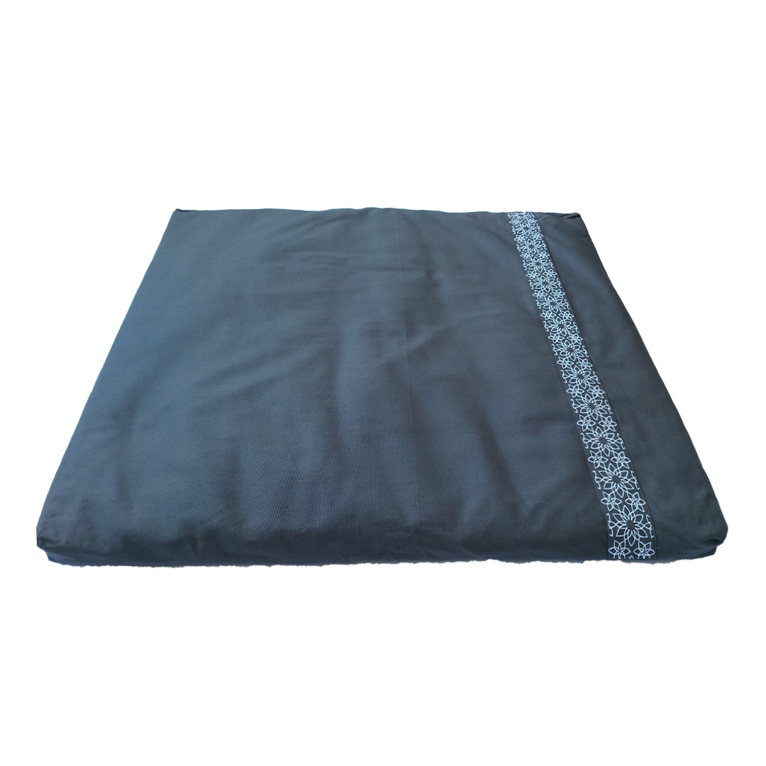 Zabuton Meditation Cushion - Gray Zabuton Meditation Cushion - Gray