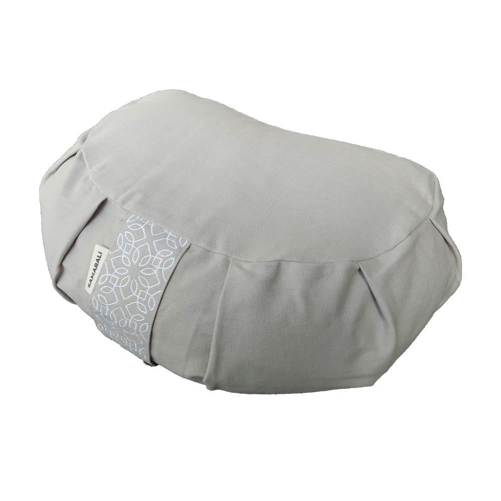 Meditatiekussen Halve Maan - Chateau Grijs Meditatiekussen Halve Maan - Chateau Grijs