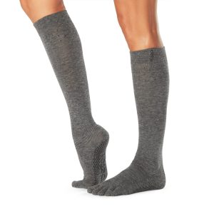 Antislip Sokken Knee High Met Tenen Carbon Twinkle- ToeSox
