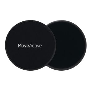 Core Sliders van MoveActive - In de Kleur Zwart- Nu bij Yoga-Pilatesshop