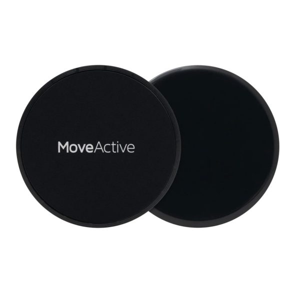 Core Sliders van MoveActive - In de Kleur Zwart- Nu bij Yoga-Pilatesshop