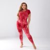 Dit Rode Tie Die Jumpsuit van Samarali is nu te koop bij Yoga-Pilatesshop.nl - Nu in maat S,M,L,XL en XXL