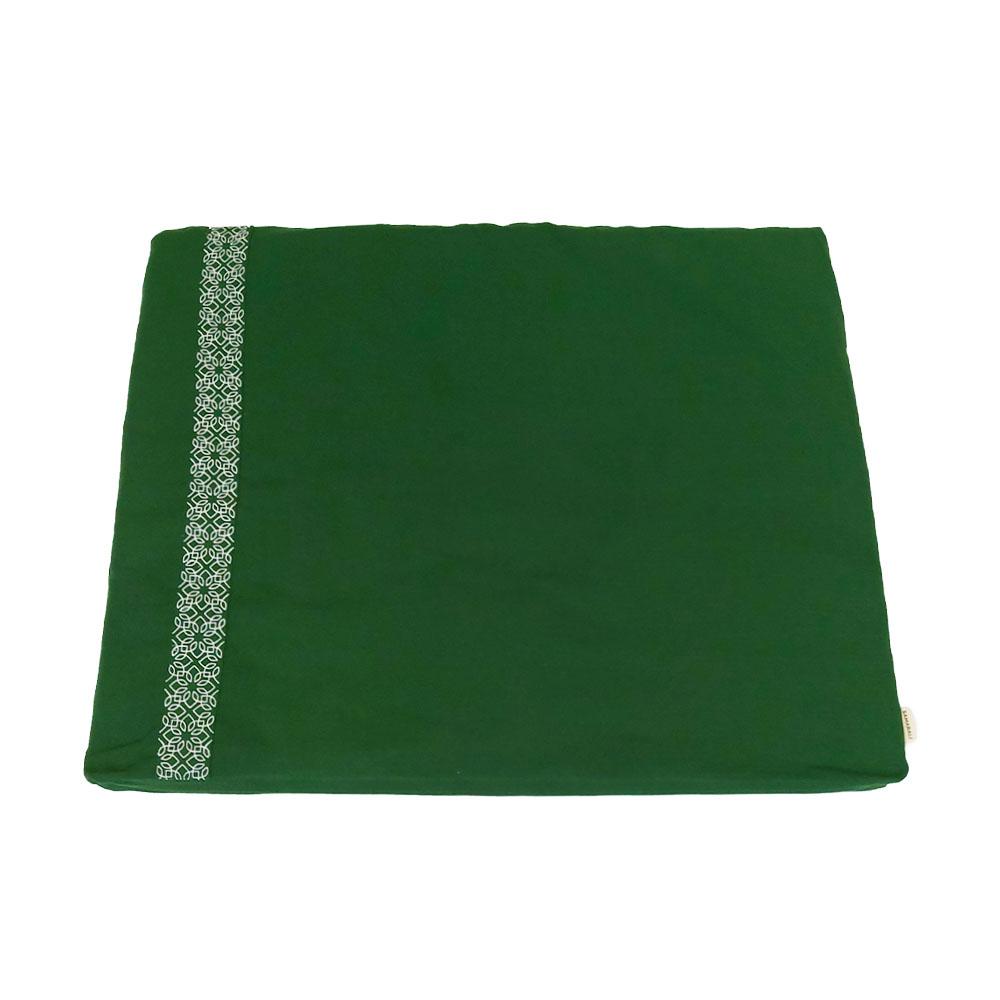 Zabuton Meditation Mat from Samarali in Green Zabuton Meditation Mat from Samarali in Green