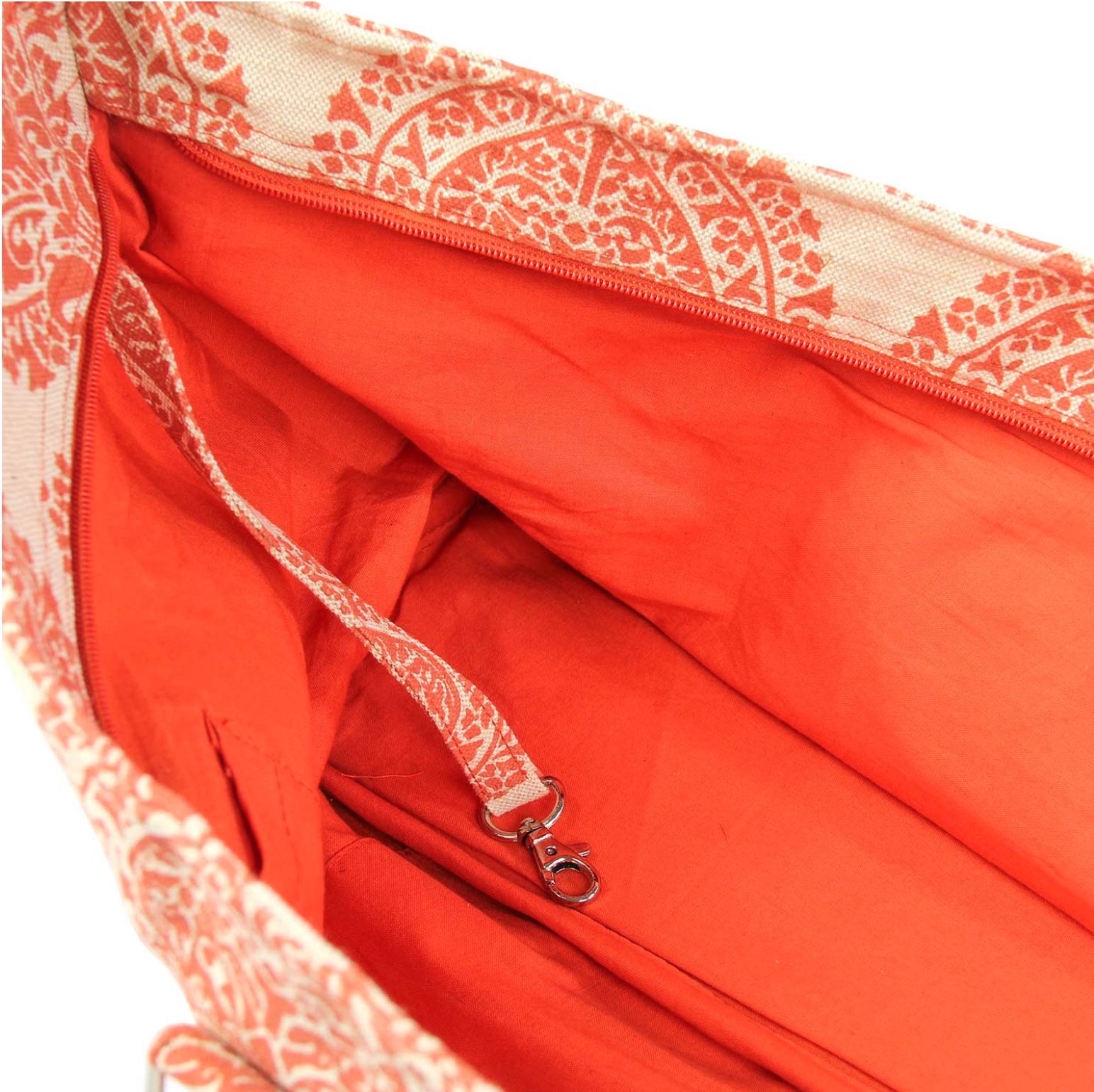 grote yogatas met palm bladeren in meerdere kleuren verkrijgbaar bij Yoga-pilatesshop.nl - Detail grote yogatas met palm bladeren in meerdere kleuren verkrijgbaar bij Yoga-pilatesshop.nl