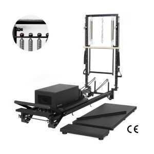 SPX® Max Plus™ Reformer-Bundle mit hochpräziser Getriebestange (Jet Black) – Merrithew®