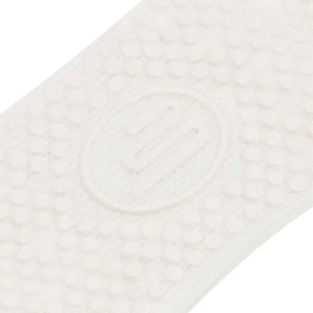 Chaussettes Anti-slip côtelées à rayures sportives blanches – MoveActive