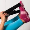 Antislip Sokken Low Rise Fuschia Stripe – MoveActive