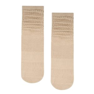 Anti-slip Socken Crew Scrunch Latte – MoveActive