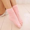 Anti-slip Socks Crew Scrunch Pink – MoveActive