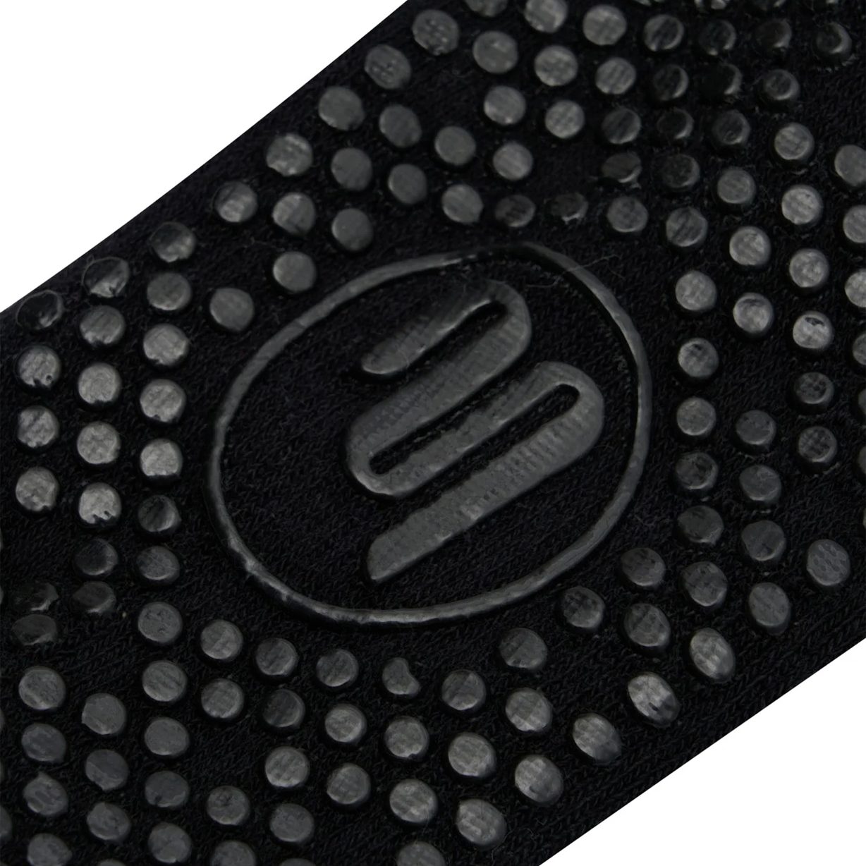 Chaussettes Anti-slip noires à fronces – MoveActive