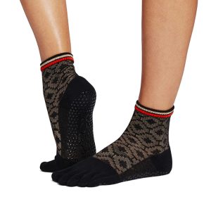 Antislip Sokken Melody Met Tenen Volcanic Sand - ToeSox