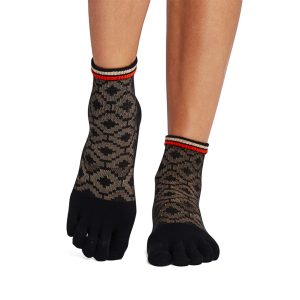 Antislip Sokken Melody Met Tenen Volcanic Sand - ToeSox