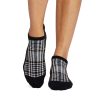 Deze Savvy Classic Plaid antislip sokken zijn perfect voor pilates