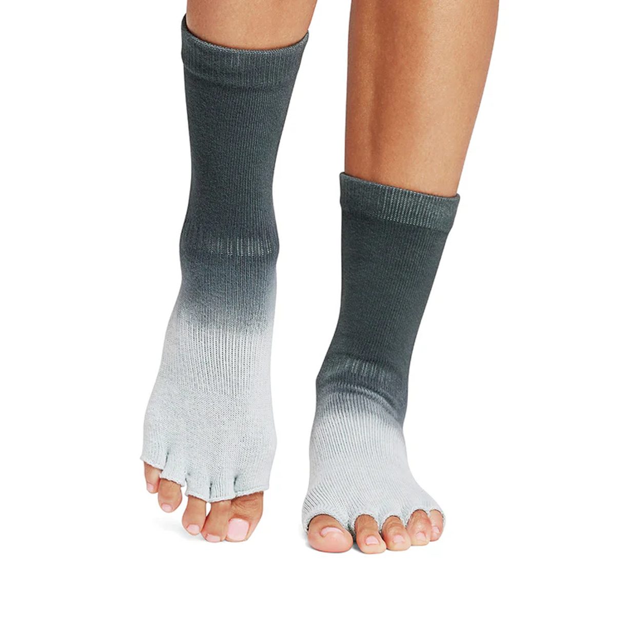 Antislip Sokken Crew Met Open Tenen Snowpack - ToeSox Antislip Sokken Crew Open Tenen Snowpack - ToeSox