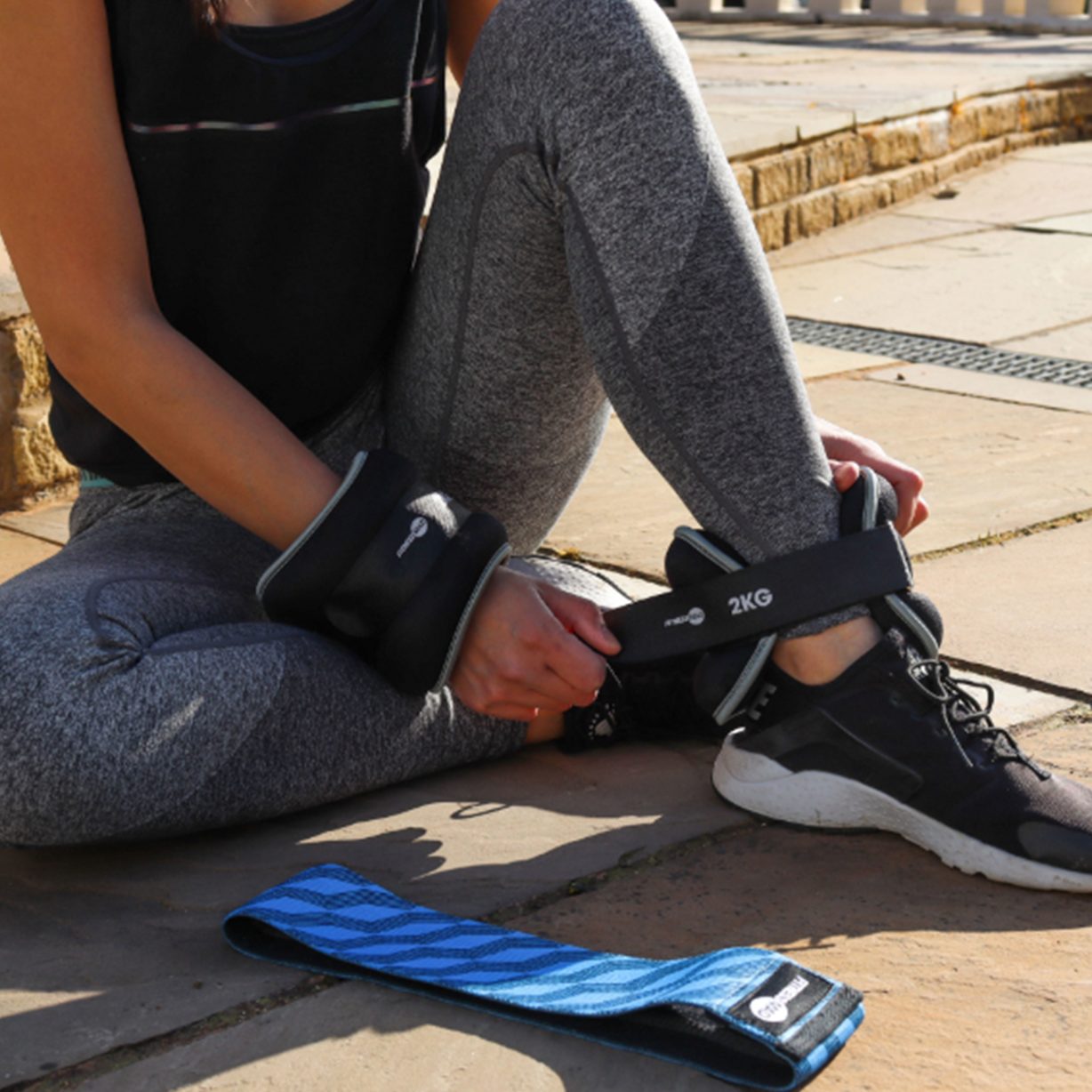 Zachte Pols en Enkelgewichten – 2 kg Zachte Pols- en Enkelgewichten – Perfect voor Cardio of Pilates!