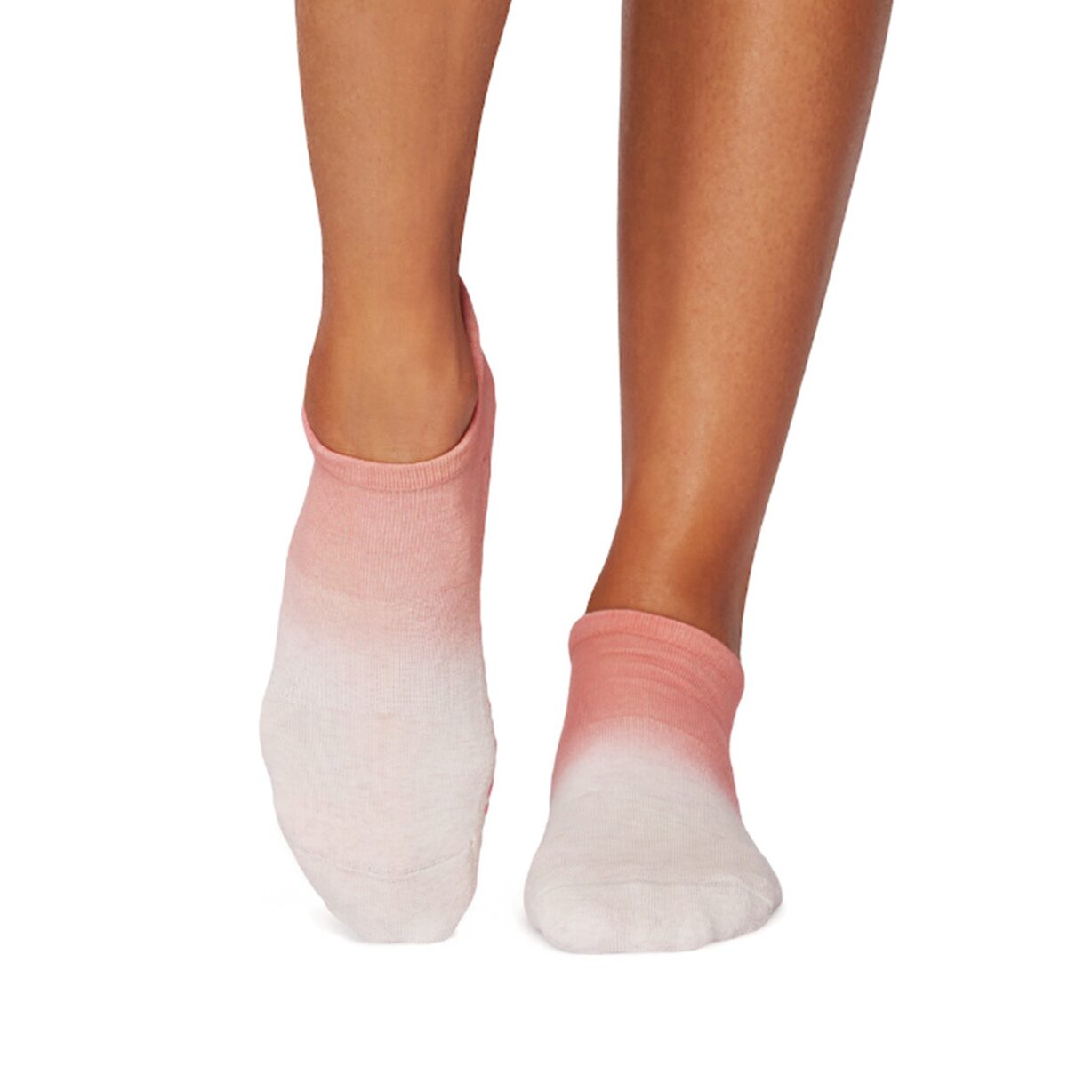 Chaussettes Anti-slip Savvy Hot Coral Ombre - Tavi Noir