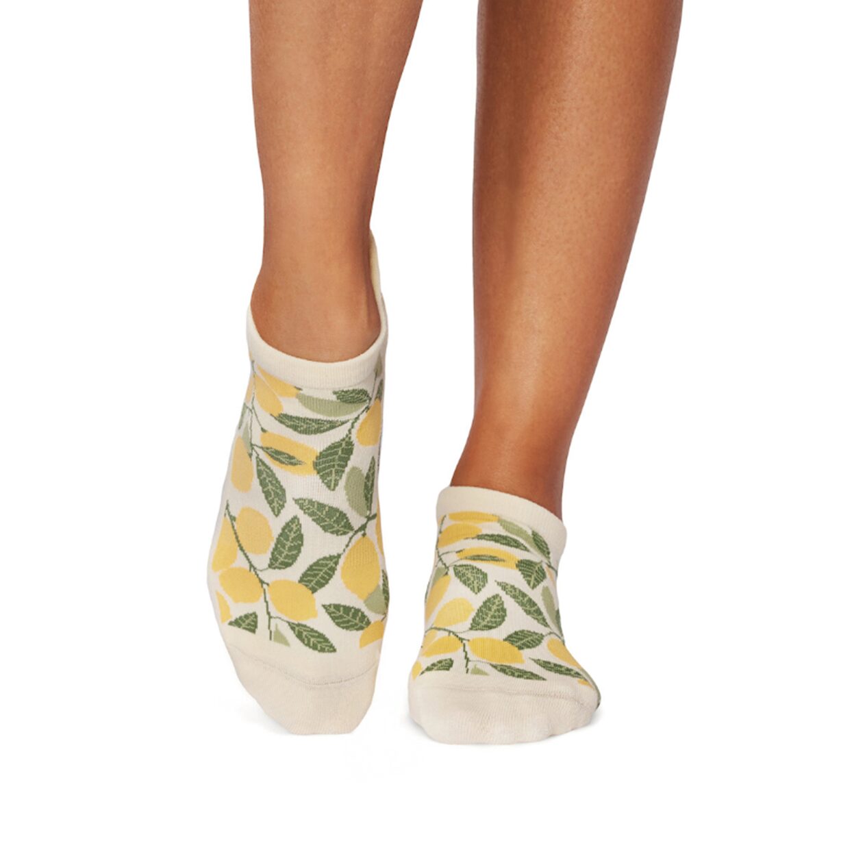 Antislip Sokken Savvy Lemon Love - Tavi Noir Antislip Sokken Savvy Lemon Love - Tavi Noir