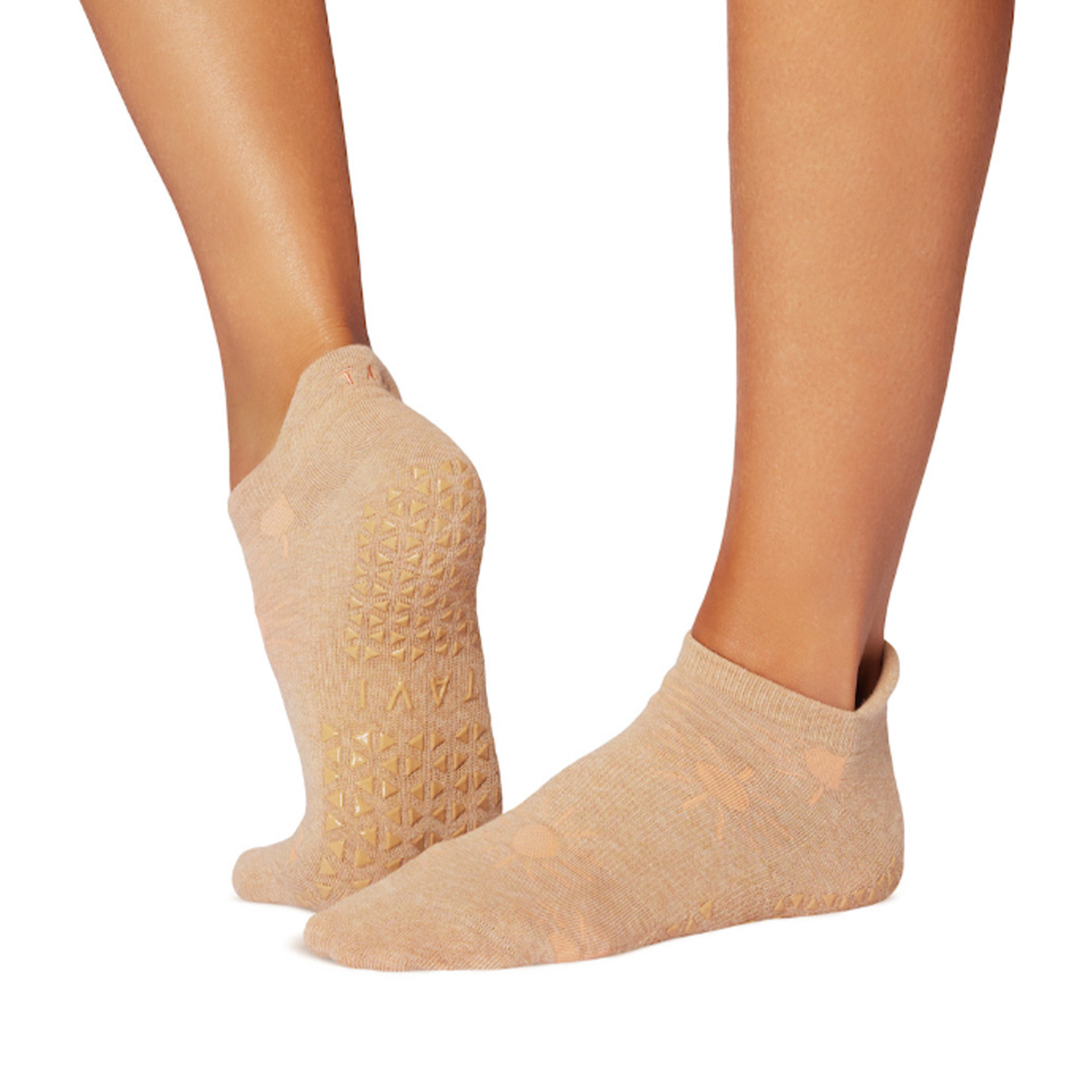 Antislip Sokken Savvy Mocha - Tavi Noir Antislip Sokken Savvy Mocha - Tavi Noir