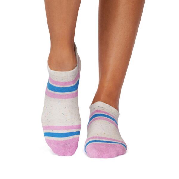Antislip Sokken Savvy Paradise Navy Stripe - Tavi Noir