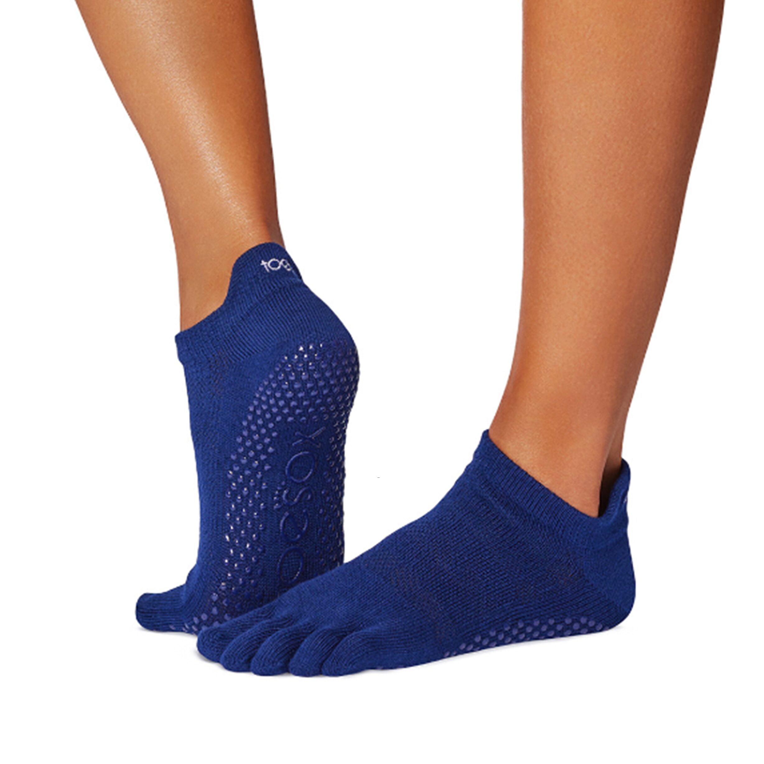 Antislip Sokken Low Rise met Tenen Deep Navy - ToeSox