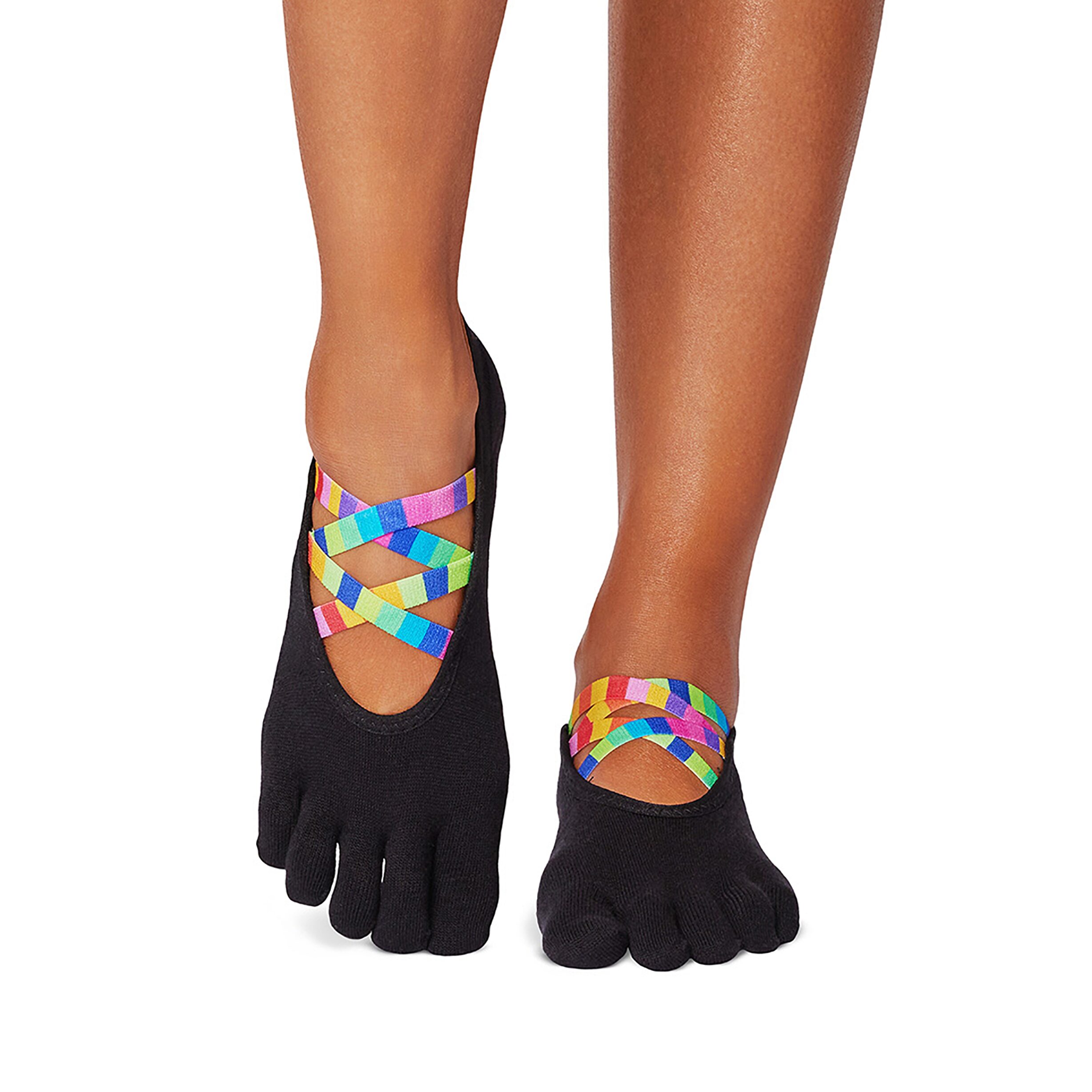Anti-slip socks Elle with toe flash - ToeSox