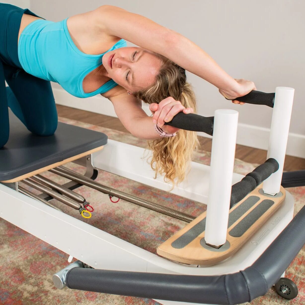 Allegro 2 Reformer PlankHandgrepen – Balanced Body Allegro 2 Reformer Planking Handgrepen – Balanced Body