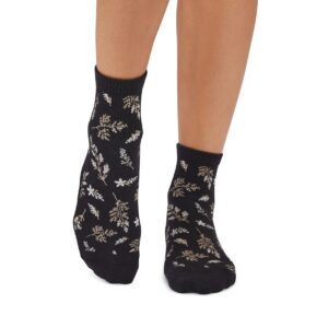 Alternative view of Antislip Sokken Aria Ebony Floral - Tavi