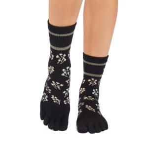 Alternative view of Antislip Sokken Crew met Tenen Petal - ToeSox