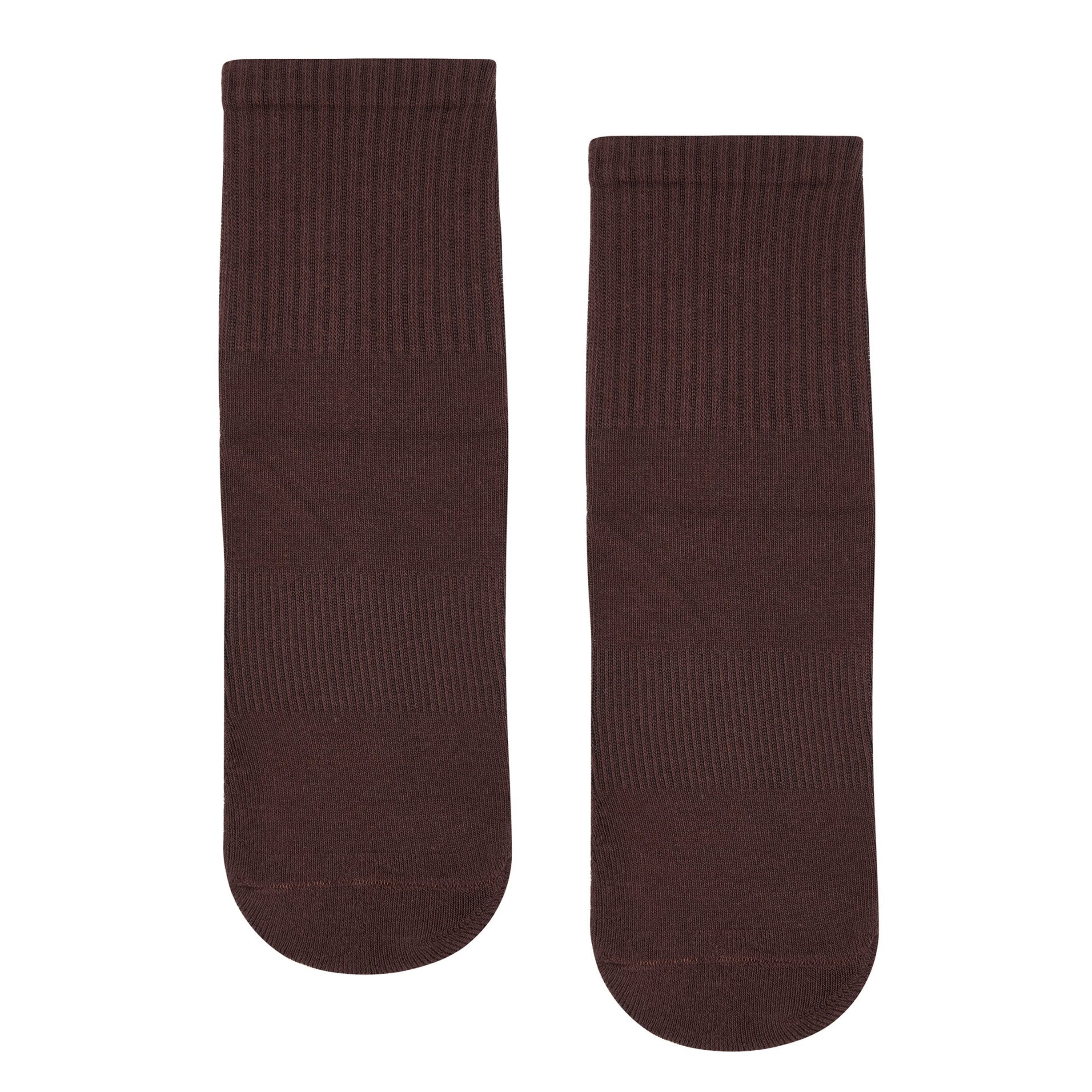Antislip Sokken Crew Espresso van MoveActive Antislip Sokken Crew Espresso van MoveActive