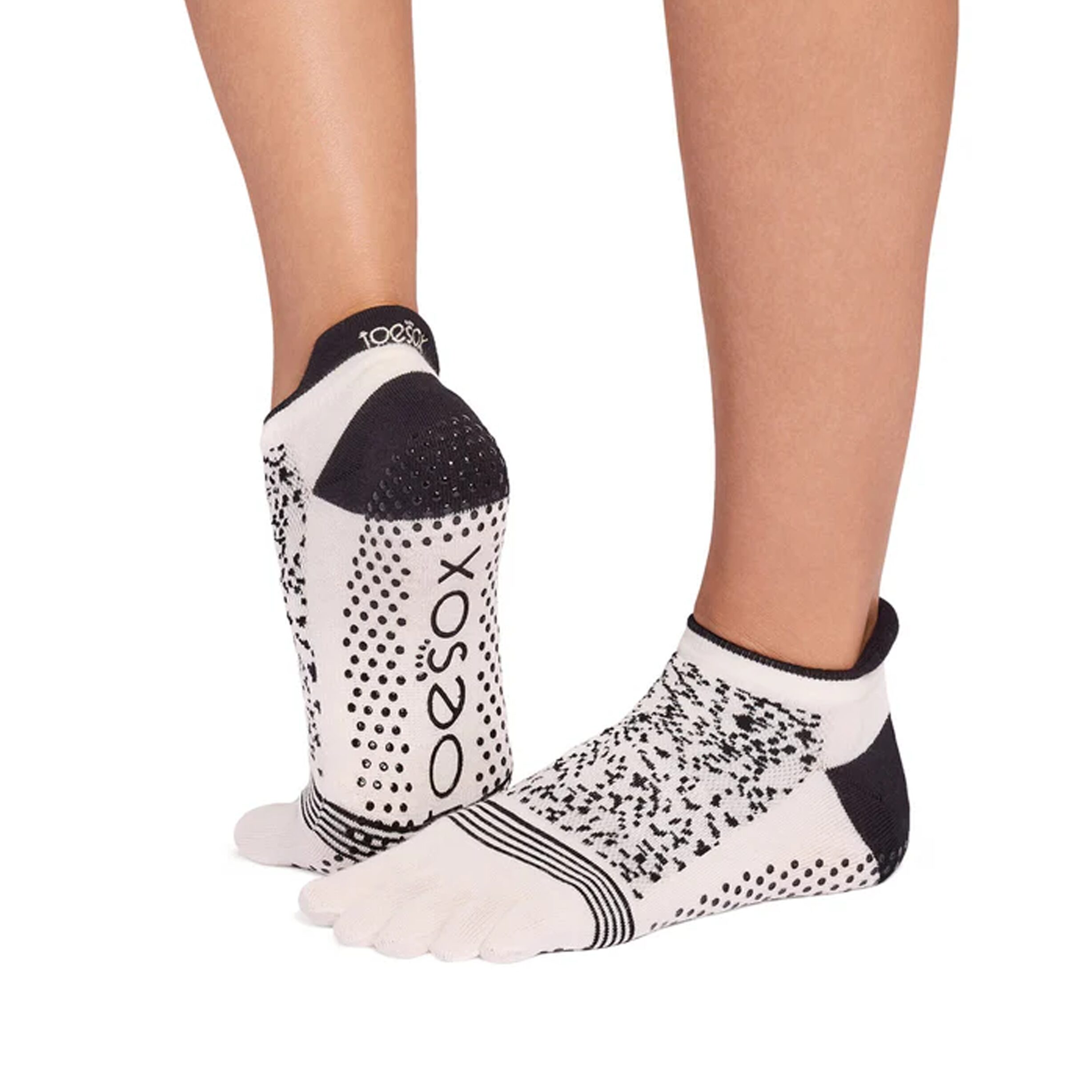 Antislip Sokken met Tenen Low Rise Tec Bone - Toesox