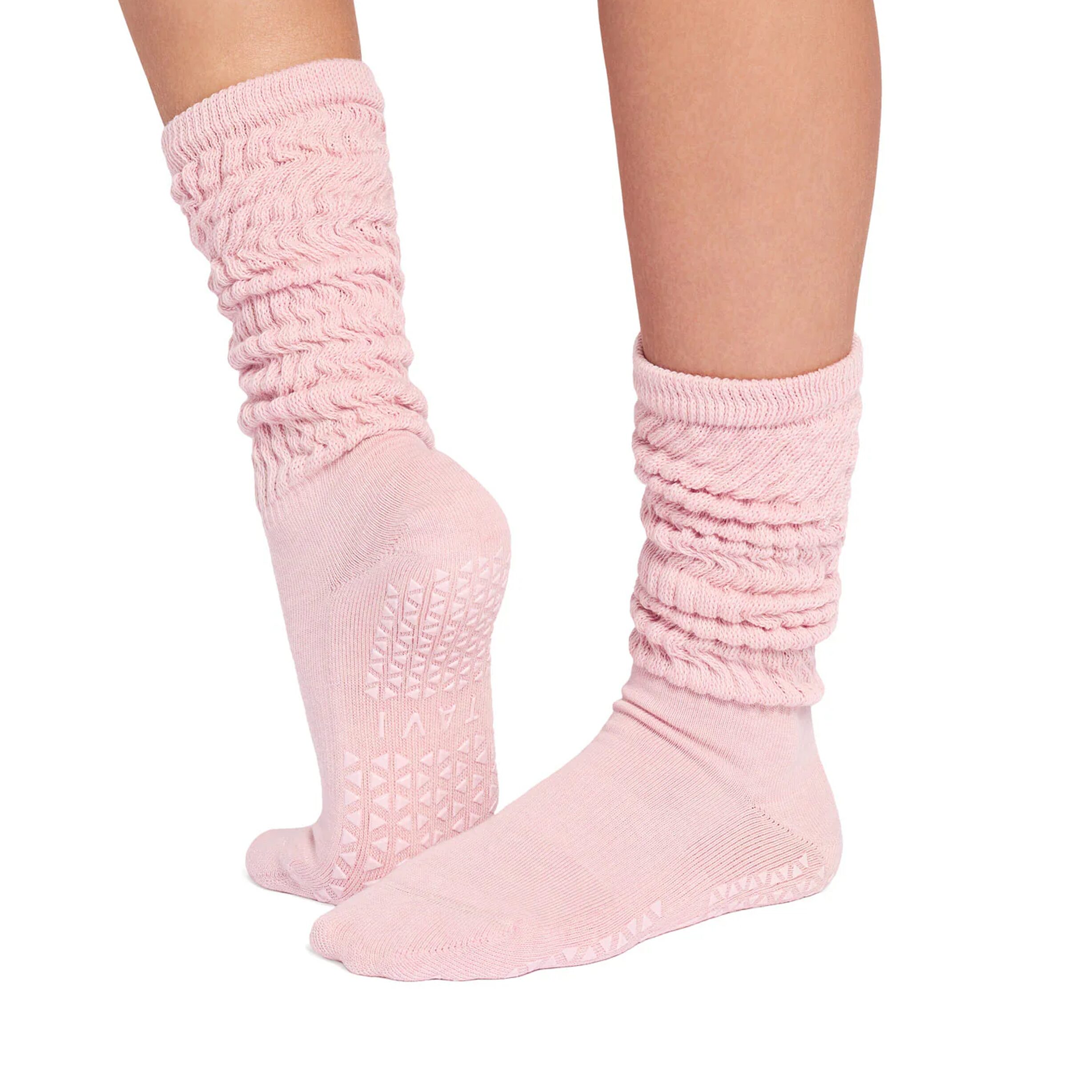 Antislip Sokken Stacy Fleur Heather - Tavi Antislip Sokken Stacy Fleur Heather - Tavi