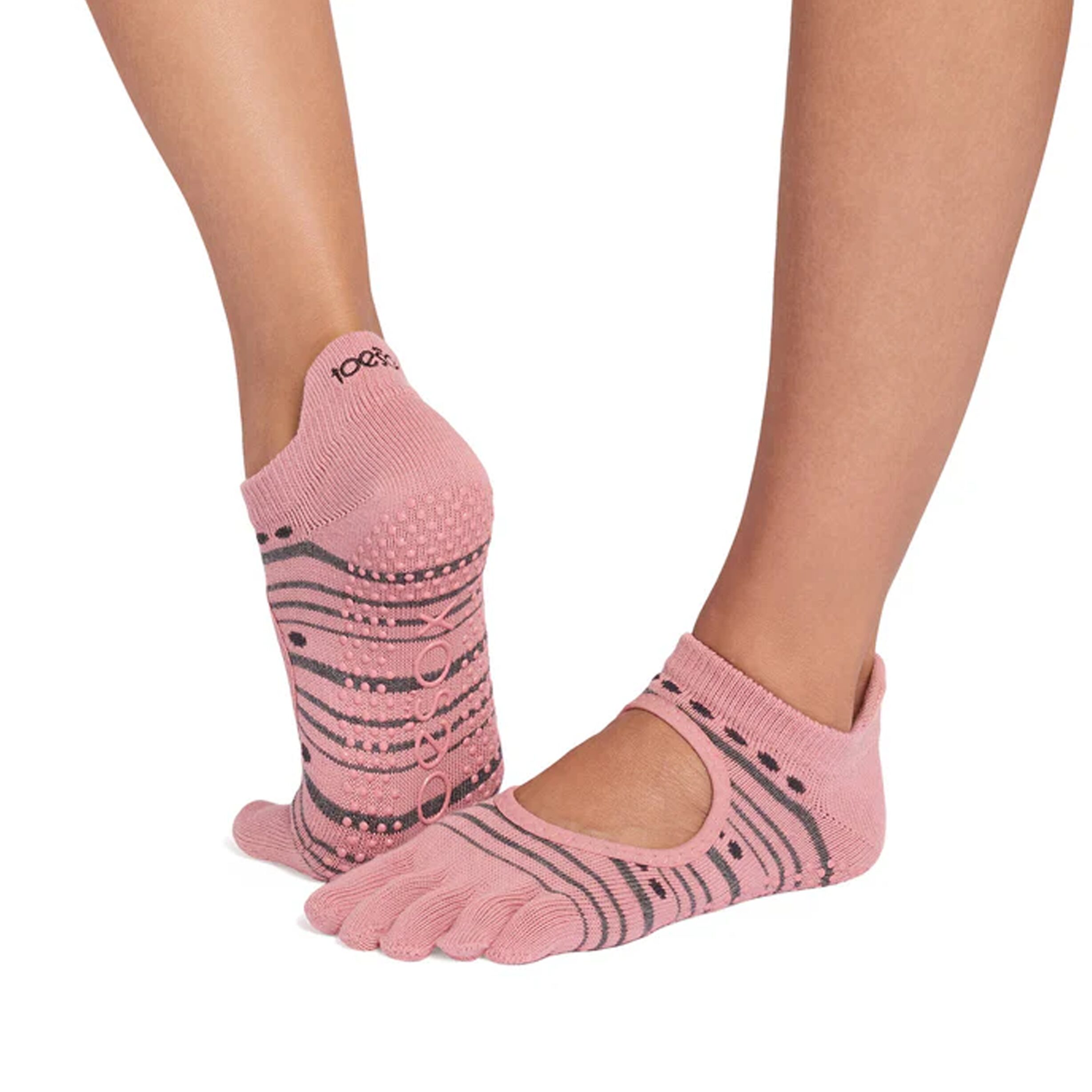 Antislip Sokken met Tenen Bellarina Soft Red - ToeSox