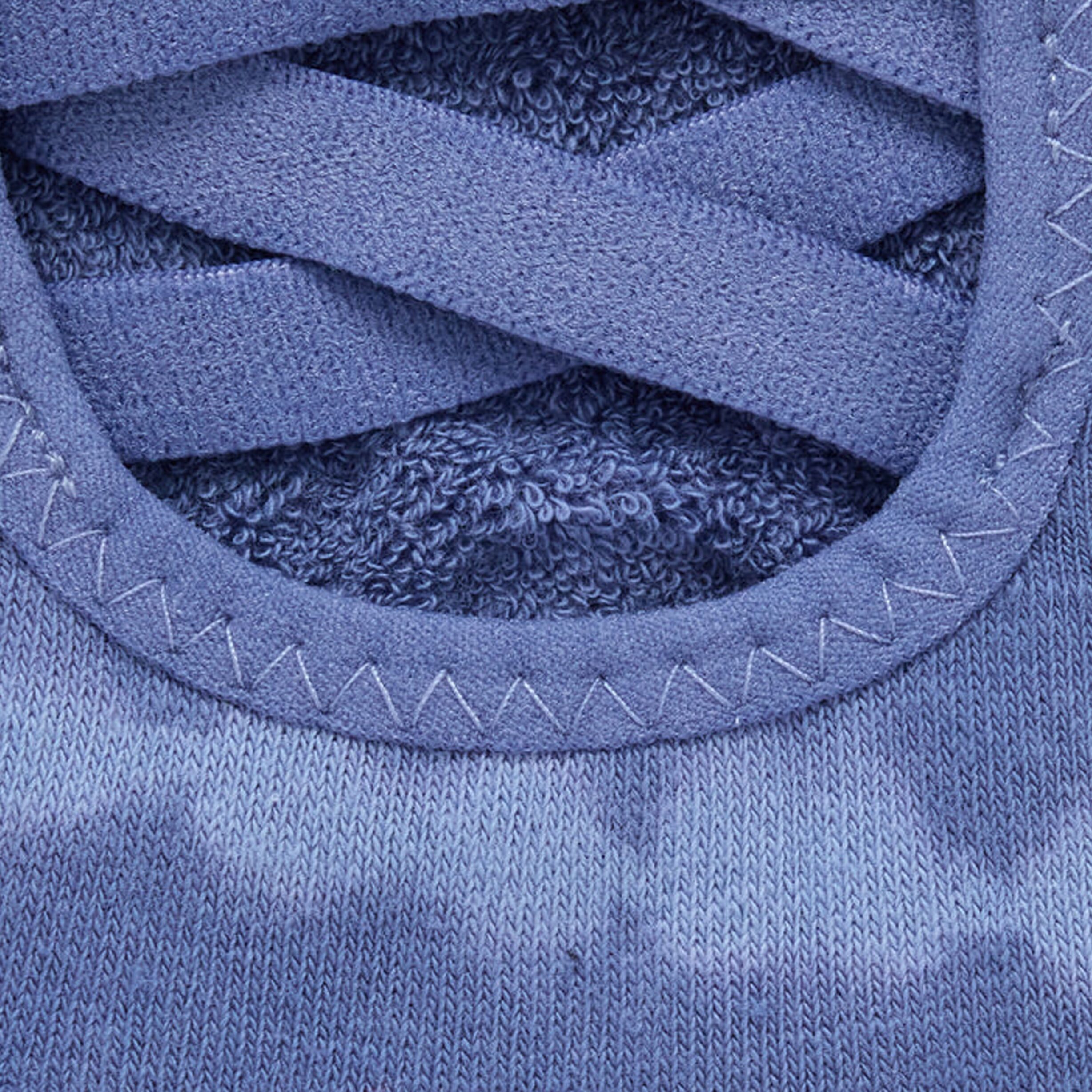 Antislip Sokken met Tenen Elle Ultra Fine Knit Soft Blue Tie Dye - ToeSox Antislip Sokken met Tenen Elle Ultra Fine Knit Soft Blue Tie Dye - ToeSox