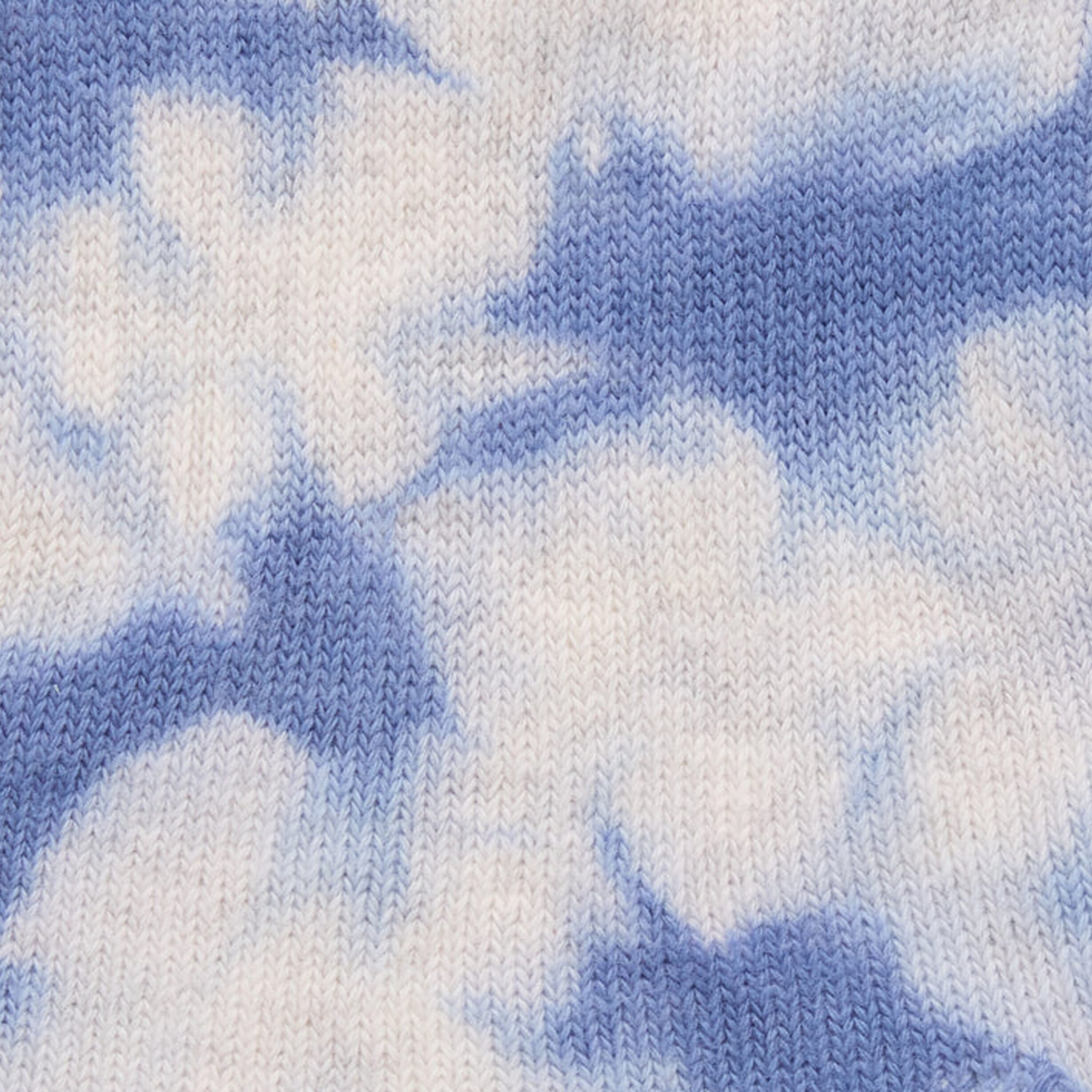 Antislip Sokken met Tenen Low Rise Soft Blue Tie Dye - Toesox