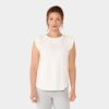 Sports shirt Cap sleeve Crewneck Coconut – Tavi