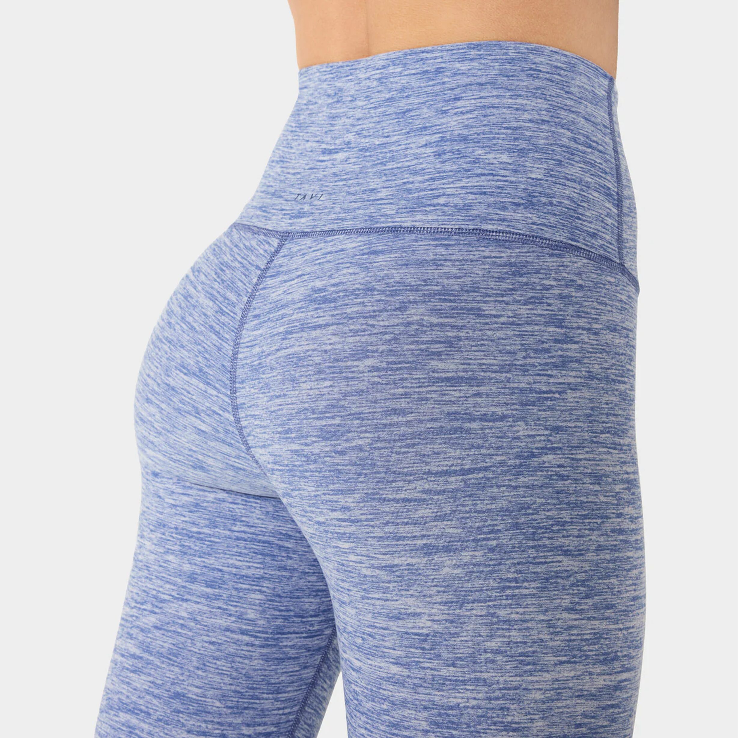 TaviCloud Sportlegging High Waisted Serene Blue Space Dye – Tavi