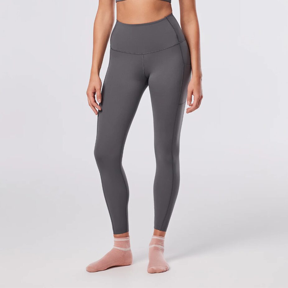 High Waisted 7/8 Pocket Sportlegging Glacial - Tavi